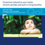 Qol flex level term insurance cover
