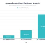 average personal injury settlement amounts chart