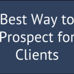 best way to prospect for life insurance clients