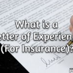 what is a letter of experience for insurance